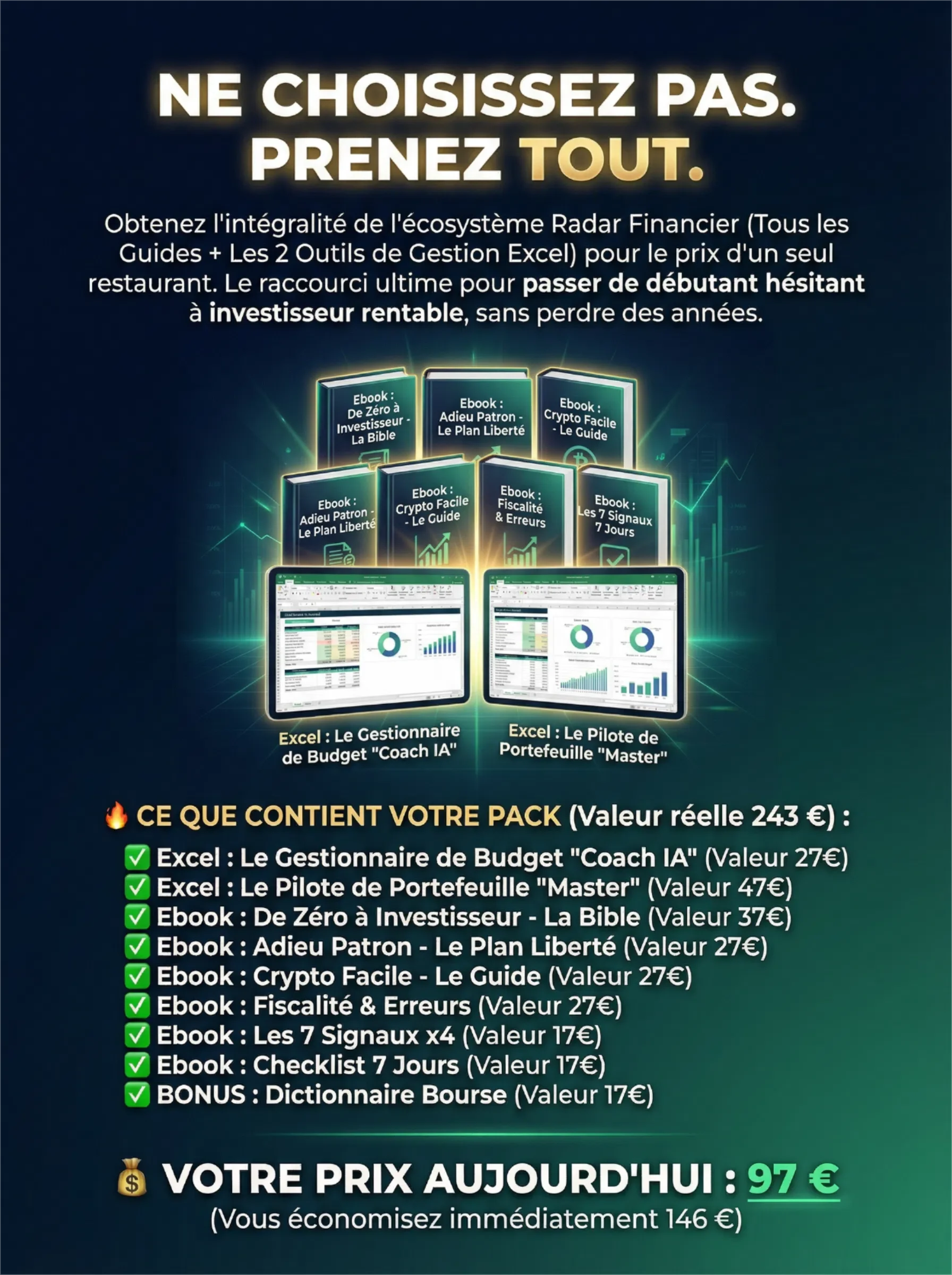 Image of OFFRE SPÉCIALE : Le Pack Intégral